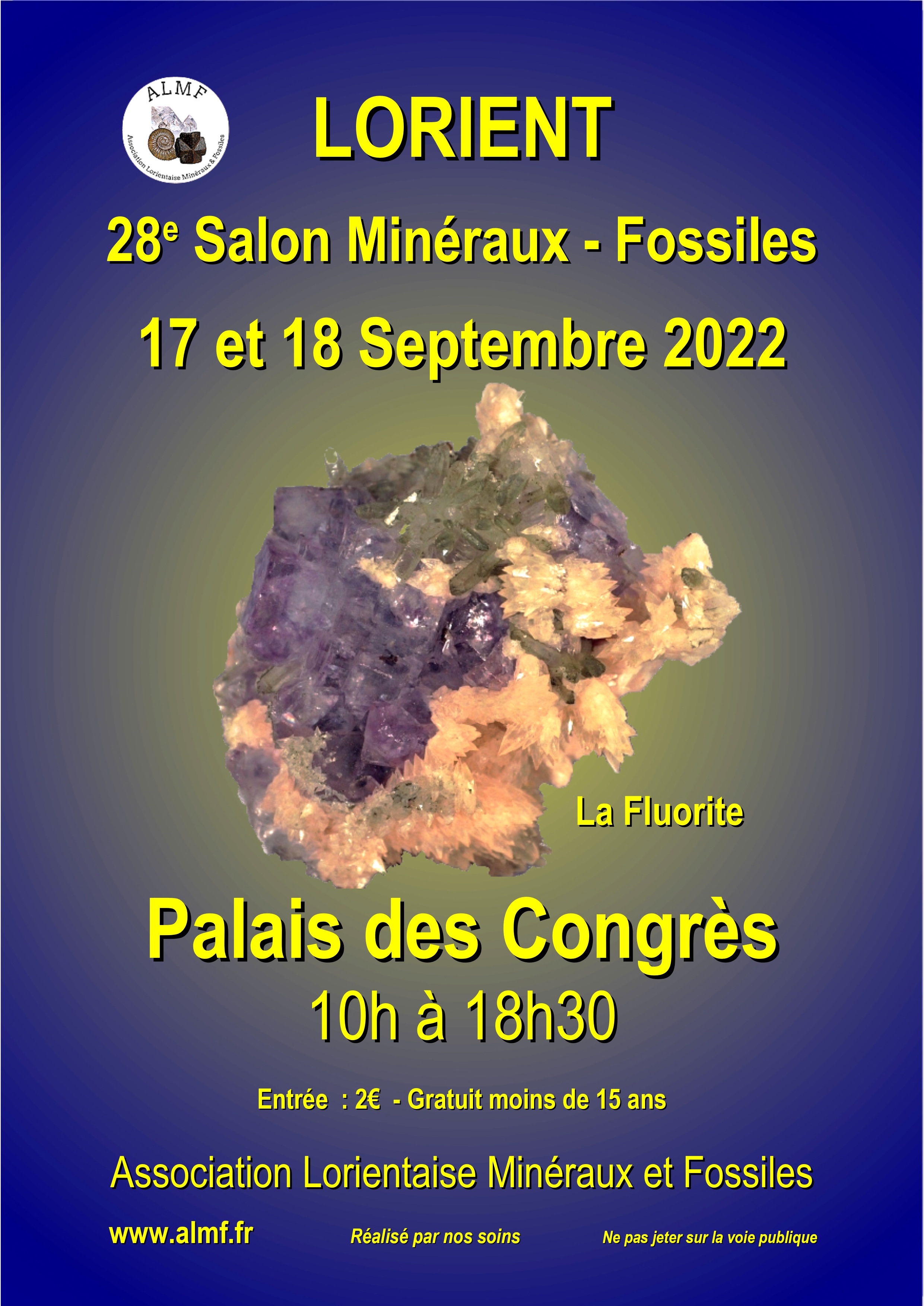 Salon minéraux et fossiles