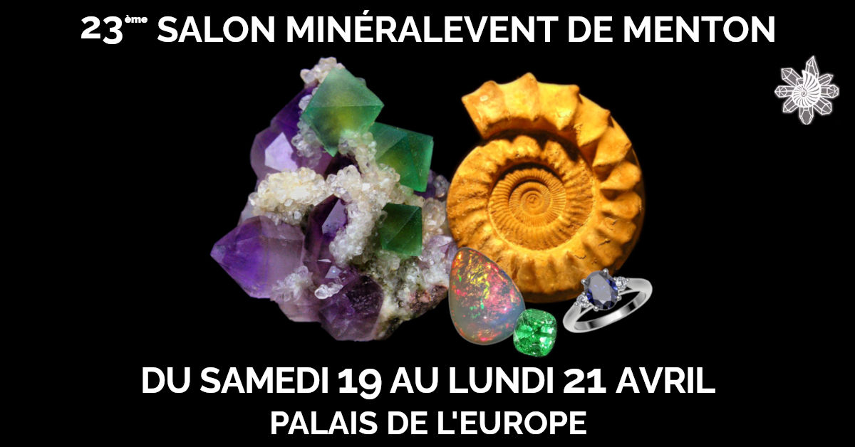 23ème Salon MinéralEvent de Menton
