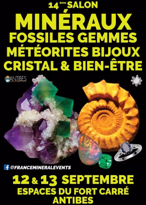 14ª Exposição de Minerais de Antibes