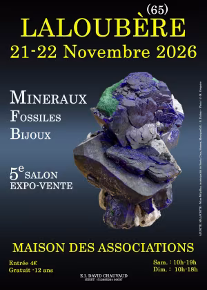 5ª Exposição de Minerais, Fósseis e Joias de Laloubere