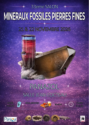 337.º SALÃO DE MINERAIS, FÓSSEIS E PEDRAS FINAS