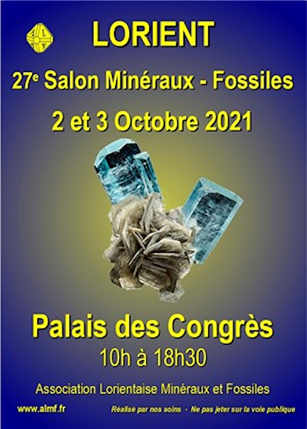 Exposition-vente Minéralogique et Paléontologique
