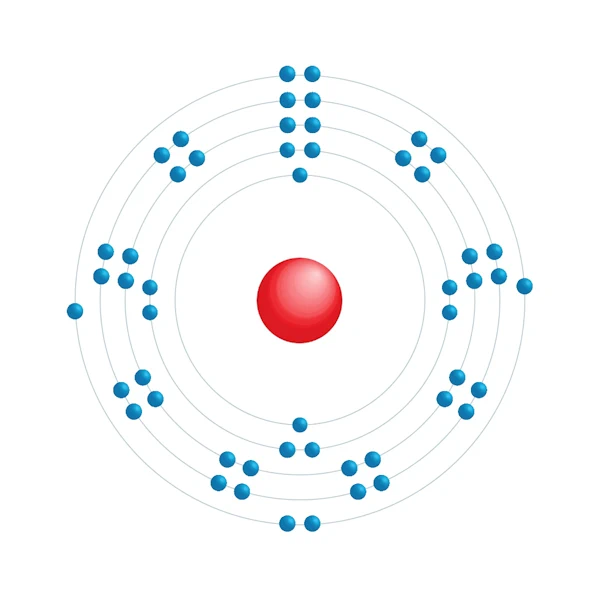 telúrio Diagrama de configuração eletrônica