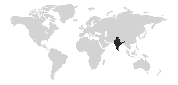 País de origem Índia