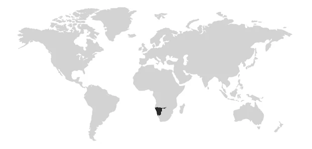 País de origem Namíbia