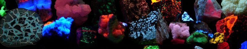 Minerais Fluorescentes: Quando as Pedras Brilham no Escuro Fluorescent minerals hg