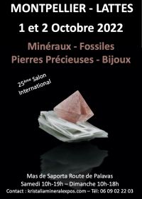 25ª feira de minerais, fósseis e gemas