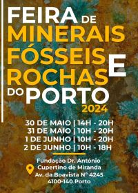 Feira de Minerais, Fósseis e Rochas no Porto