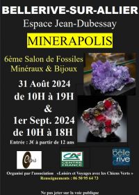 6ª Mostra de Fósseis - Minerais - Gemas e Joias