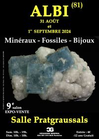 9ª EXPOSIÇÃO DE MINERAIS FÓSSEIS DE JÓIAS ALBI