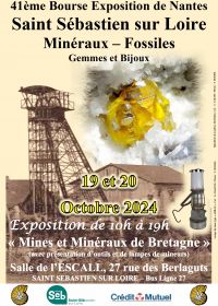 41ª exposição e venda de minerais, fósseis e pedras lapidadas