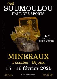 15ª Mostra de Joias Minerais Fósseis de Soumoulou