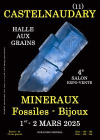 4ª Mostra de Joias Minerais Fósseis de Castelnaudary