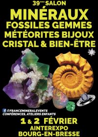39ª Mostra MineralEvento Bourg-en-Bresse