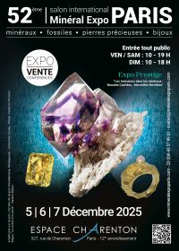52ª edição da Mineral Expo Paris Show