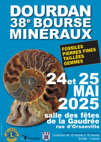 38ª Bolsa de Minerais organizada pelo Lions Clube de Dourdan