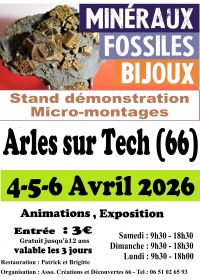 Feira de Minerais, Fósseis e Joias de Arles-sur-Tech