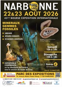 43ª Feira de Minerais e Fósseis de Narbonne