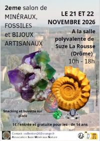 2ª Feira de Minerais, Fósseis e Joias Artesanais