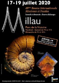 Bolsa de Minerais Fósseis e Bolsa de Millau 2020