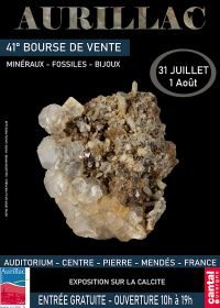 41ª Troca de Minerais, Fósseis e Joias em Aurillac
