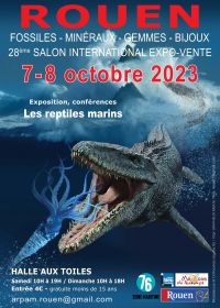 28ª Feira Internacional de Fósseis, Minerais, Gemas e Joias de Rouen