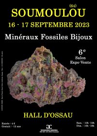 6ª Feira de Minerais Fósseis de Joias de Outono de Soumoulou
