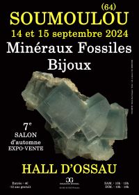 7ª EXPOSIÇÃO DE JÓIAS DE MINERAIS FÓSSEIS em SOUMOULOU