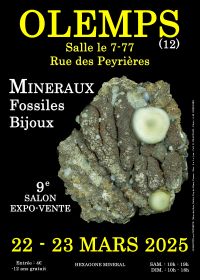 9ª EXPOSIÇÃO DE JÓIAS DE MINERAIS FÓSSEIS