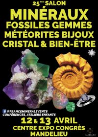 25ª Exposição MineralEvent em Mandelieu