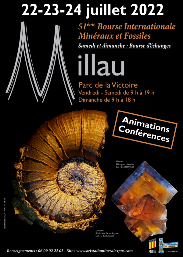 51ª bolsa internacional de minerais, fósseis, gemas
