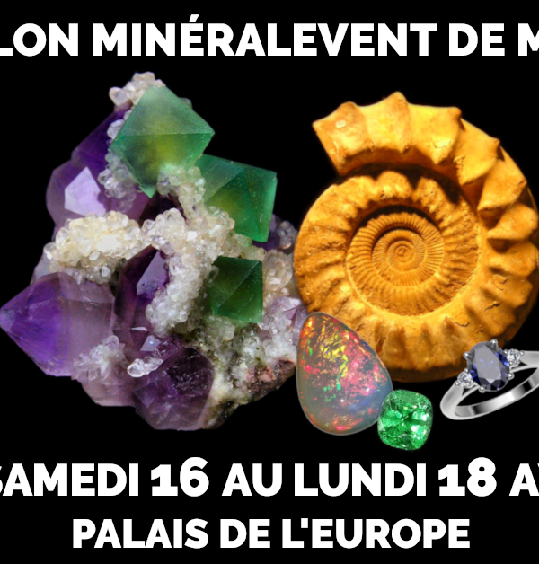 20th Minéral Event Menton - Minerais, Fósseis, Gemas, Jóias, Cristais e Bem-Estar