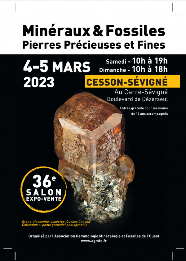 36ª exposição de minerais, fósseis, pedras preciosas e finas