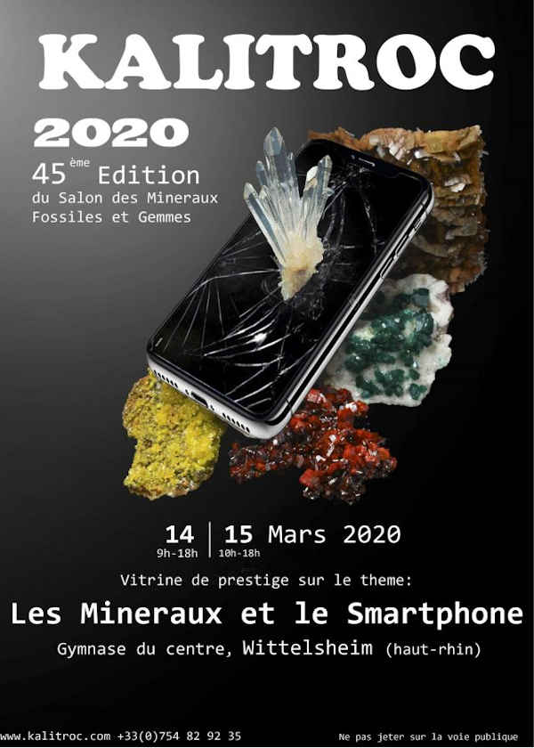 45ª feira de minerais, fósseis e gemas