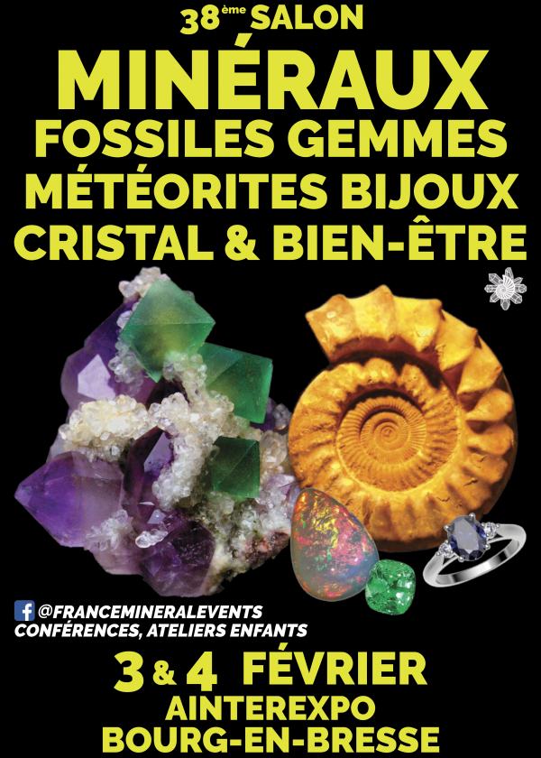 38ª Mostra MineralEvento Bourg-en-Bresse