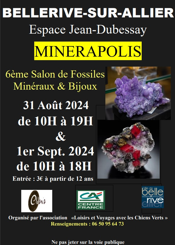 6ª Mostra de Fósseis - Minerais - Gemas e Joias