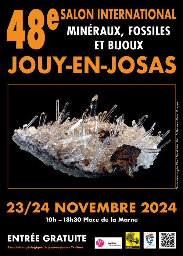 Exposição Internacional de Minerais e Fósseis - Jouy-en-Josas