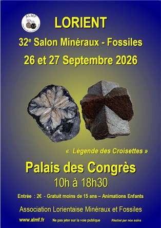32ª Exposição de Minerais e Fósseis