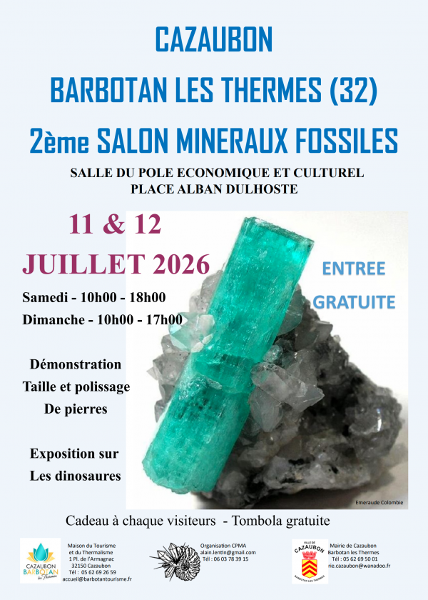2ª Exposição de Minerais e Fósseis
