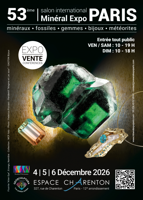 Exposição Mineral de Paris – 53ª edição