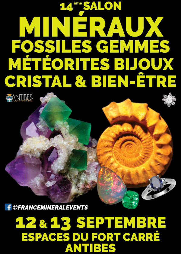 14ª Exposição de Minerais de Antibes