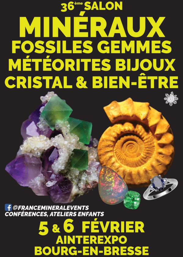 36º Evento Mineral Bourg-en-Bresse