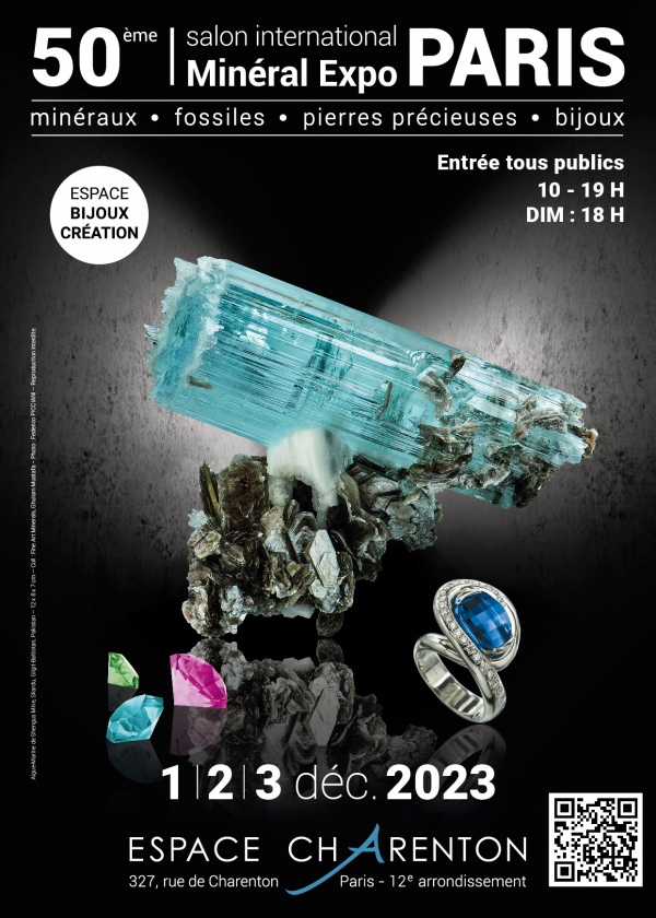 Exposição Mineral Paris 2023