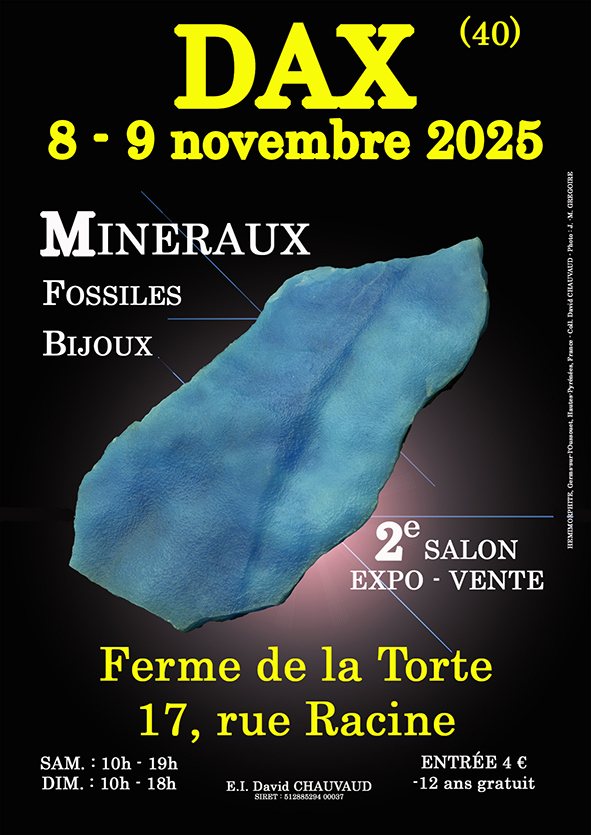 2ª FEIRA DE JOIAS, FÓSSEIS E MINERAIS 2ª FEIRA DE JOIAS, FÓSSEIS E MINERAIS