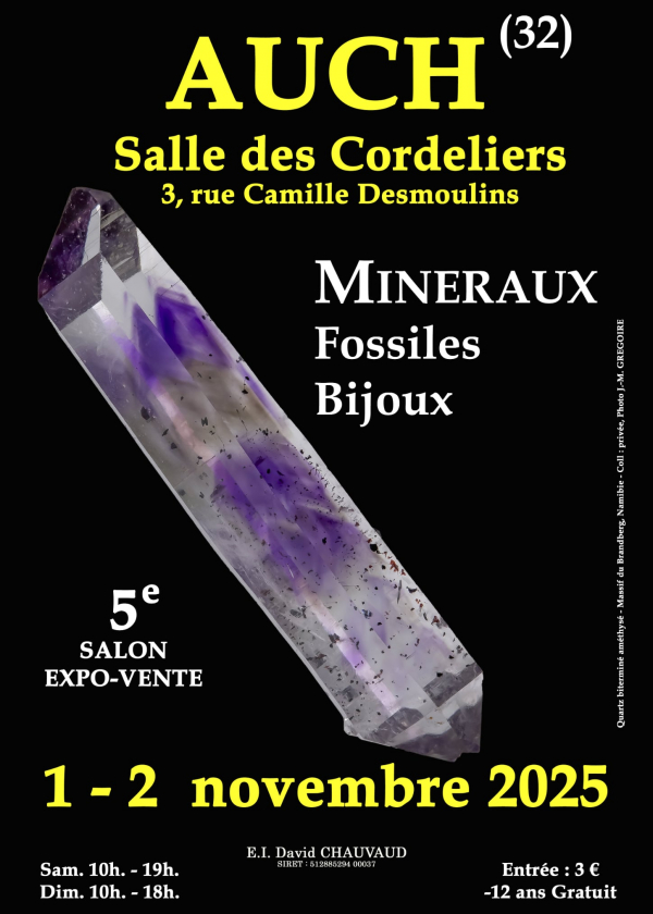5ª FEIRA DE JOIAS, FÓSSEIS E MINERAIS 5ª FEIRA DE JOIAS, FÓSSEIS E MINERAIS