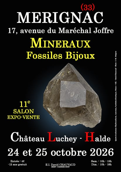 11ª Exposição de Minerais, Fósseis e Joias