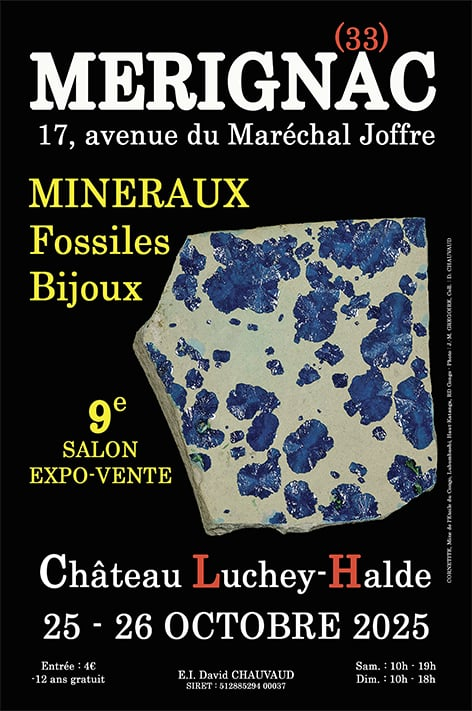 9ª FEIRA DE JOIAS E FÓSSEIS DE MINERAIS 9ª FEIRA DE JOIAS E FÓSSEIS DE MINERAIS