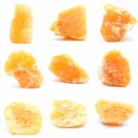 Calcita laranja do méxico