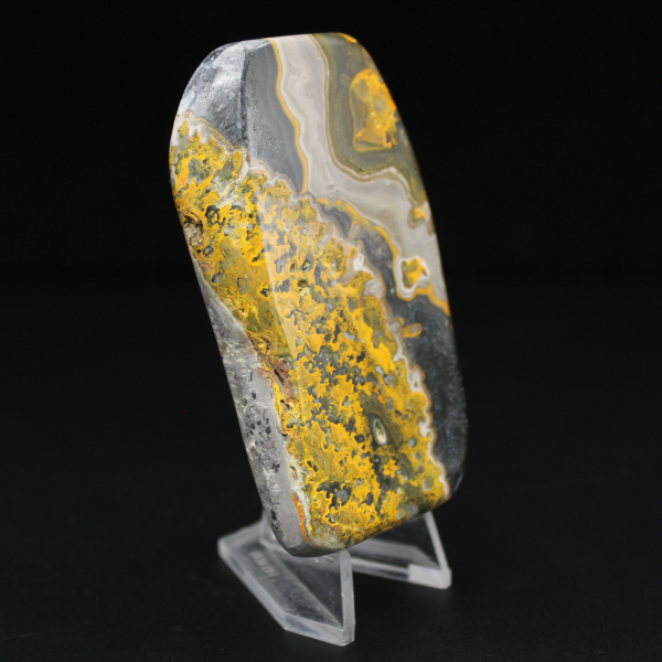 Jaspe Bumblebee Polido - Pedra de Autenticidade