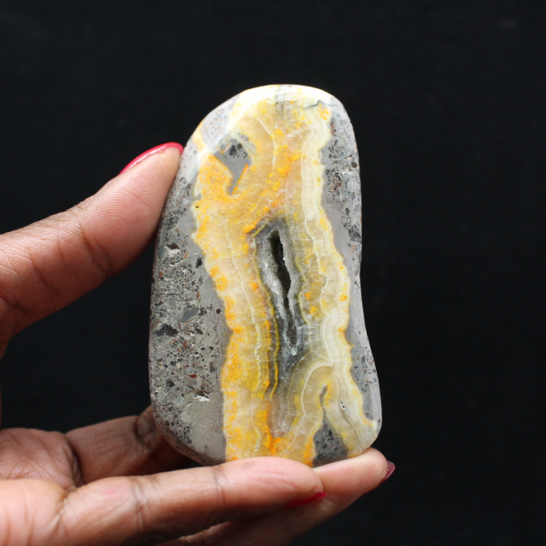 Coleção Miniatura de Jaspe Bumblebee Polido